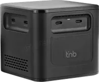 Station de Charge T'nB Cube 380W - 8 Ports USB-C & USB-A - Noir - 1