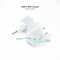 TooQ TQWC-PD20WT - Chargeur Secteur USB-C Rapide 20W - 2