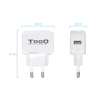 TooQ TQWC-1S01WT - Chargeur Secteur Universel Blanc - 2