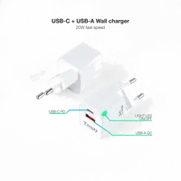 TooQ TQWC-QCPD20WT - Chargeur Secteur Rapide Universel Blanc - 2