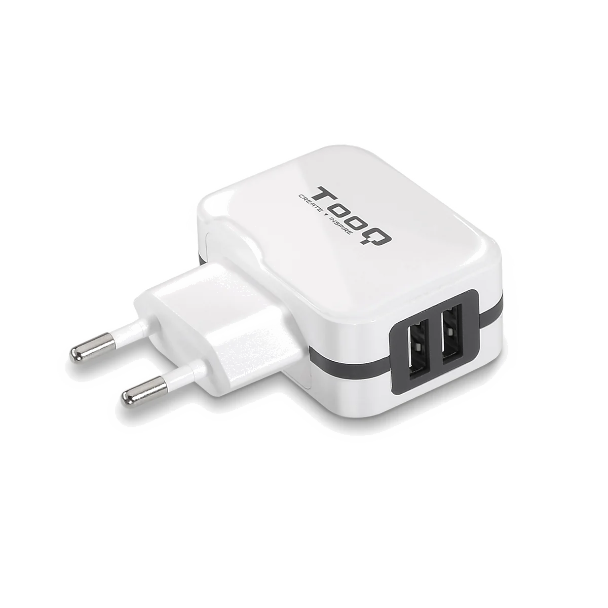 TooQ TQWC-1S02WT - Chargeur Secteur Universel Blanc