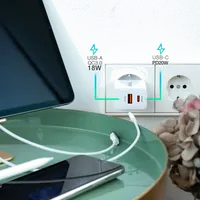 TooQ TQWC-2SC04WT - Chargeur Secteur Rapide Universel Blanc - 4