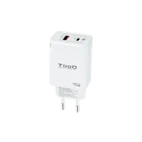 TooQ TQWC-GANQCPD45WT - Chargeur Secteur Universel Blanc Charge Rapide