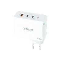 TooQ TQWC-GANQC2PD100W - Chargeur Secteur Universel 100W Blanc