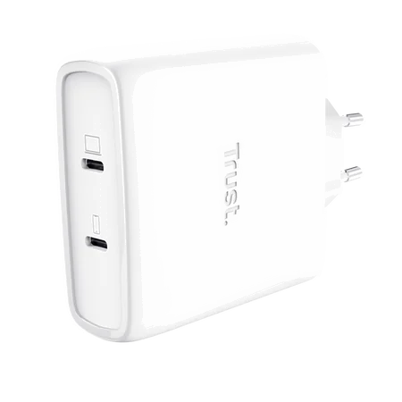 Trust Maxo Chargeur GaN USB-C 100W à 2 ports