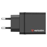 Verbatim Chargeur USB mural 4 ports 30 W - Noir - 4