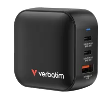 Verbatim Mini GaN Charger 70W Universel Noir Secteur Charge rapide Intérieure