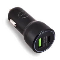 Chargeur Allume-Cigare Gembird USB-C & USB-A 65W - Noir - 3