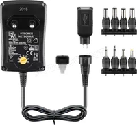Chargeur Secteur Universel Goobay 12W, Tension Variable 3-12V avec 11 Embouts