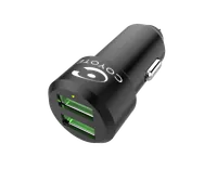 Chargeur Allume-Cigare Rapide 18W USB-A avec Câble Micro-USB Inclus