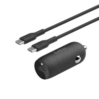 Chargeur Allume-Cigare Rapide 18W USB-A avec Câble Micro-USB Inclus - 2