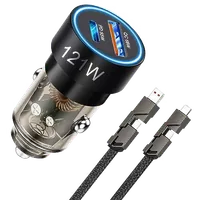 Chargeur Allume-Cigare USB-C PD QC 3.0 Rapide 51W - 2