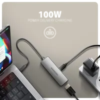 Axagon RVC-HI8KPD - Adaptateur USB-C vers HDMI 2.1 8K HDR10+ avec Power Delivery 100W - 3