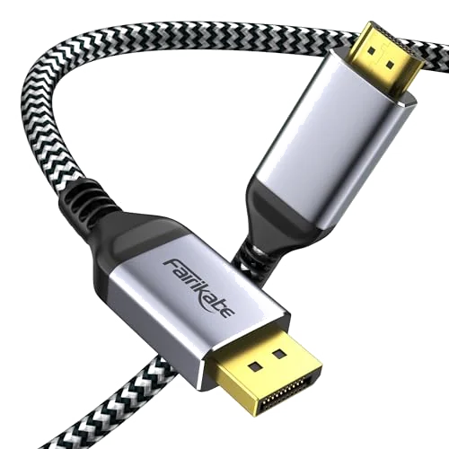 Adaptateur USB-C vers DisplayPort 4K 60Hz - 2m - Noir