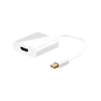 Adaptateur Goobay Mini DisplayPort vers HDMI - Blanc
