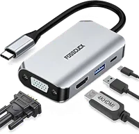Adaptateur USB-C vers DVI avec Port de Charge USB-C - 2