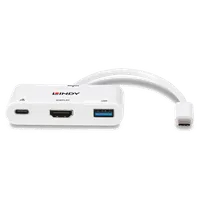 Lindy Convertisseur USB 3.2 Type C vers HDMI avec port USB Type A et Power Delivery - 4
