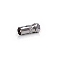 Adaptateur Coaxial Mâle vers Mâle Nedis - 2
