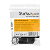 StarTech.com Adaptateur USB Type-C vers VGA - 1080p - Cable incorporé - 8