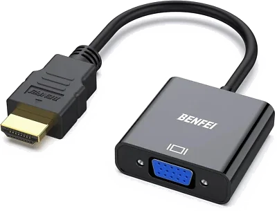 Câble Convertisseur HDMI vers VGA 2m - Noir