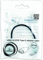 Adaptateur USB-C vers USB-A 2.0 OTG 20cm - Gembird