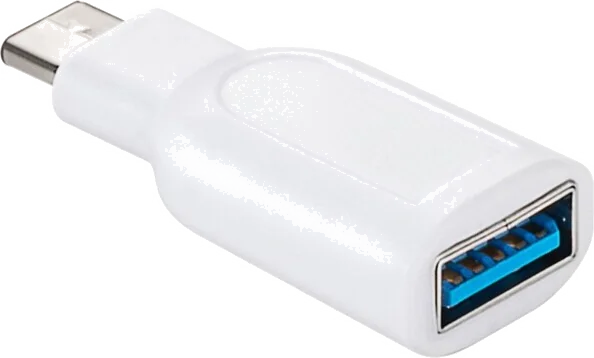 Adaptateur USB 3.0 Type-A vers USB Type-C Blanc - 5 Gbit/s