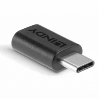 Lindy Adaptateur USB 3.2 Type-C Mâle vers Femelle - 2