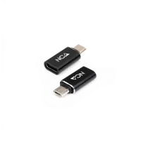 Nanocable 10.02.0014 - Adaptateur Micro USB vers USB-C Noir