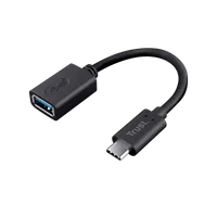 Trust 20967 - Câble USB C vers USB A 0,09 m Noir
