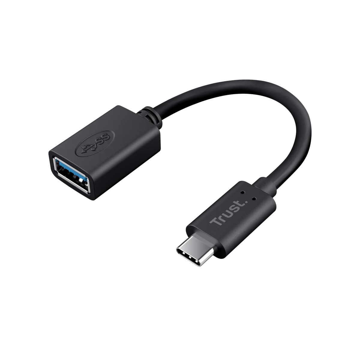 Trust 20967 - Câble USB C vers USB A 0,09 m Noir