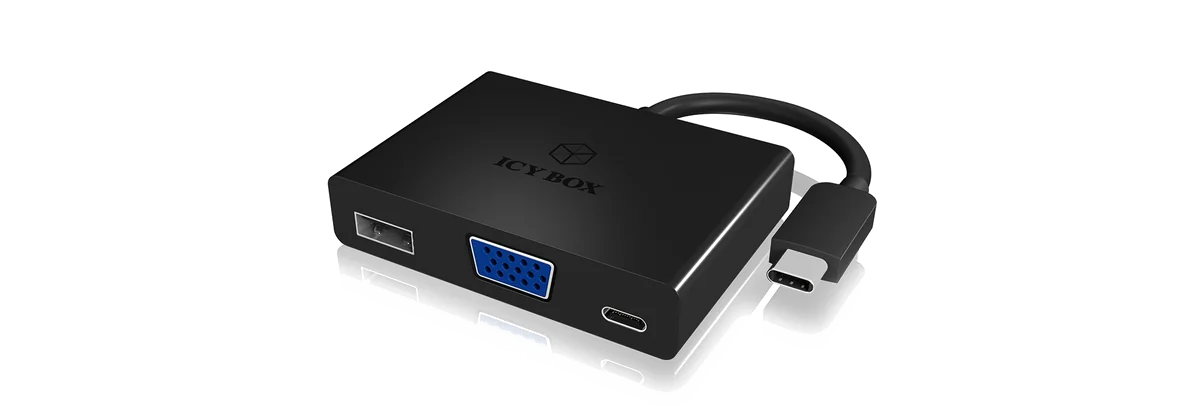 ICY BOX IB-DK4032-CPD - Adaptateur USB-C vers VGA