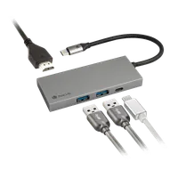 NGS WONDER DOCK4 PRO Avec fil USB 3.2 Gen 1 (3.1 Gen 1) Type-C Aluminium - 2