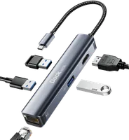 Adaptateur Vention USB-C vers HDMI 4K - Gris Aluminium - 1