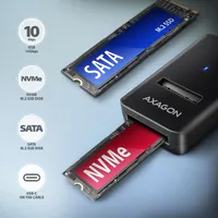 Axagon ADM2-CM - Boîtier externe M.2 NVMe USB - 2