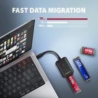 Axagon ADM2-CM - Boîtier externe M.2 NVMe USB - 3