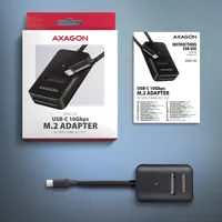 Axagon ADM2-CM - Boîtier externe M.2 NVMe USB - 6