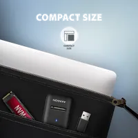 Axagon ADM2-AM USB-A 10Gbps - M.2 NVMe & SATA SSD adaptér, kabelis USB-A 10cm Enceinte ssd Noir - 5