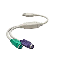 Adaptateur USB vers Double PS/2 Clavier et Souris - 2