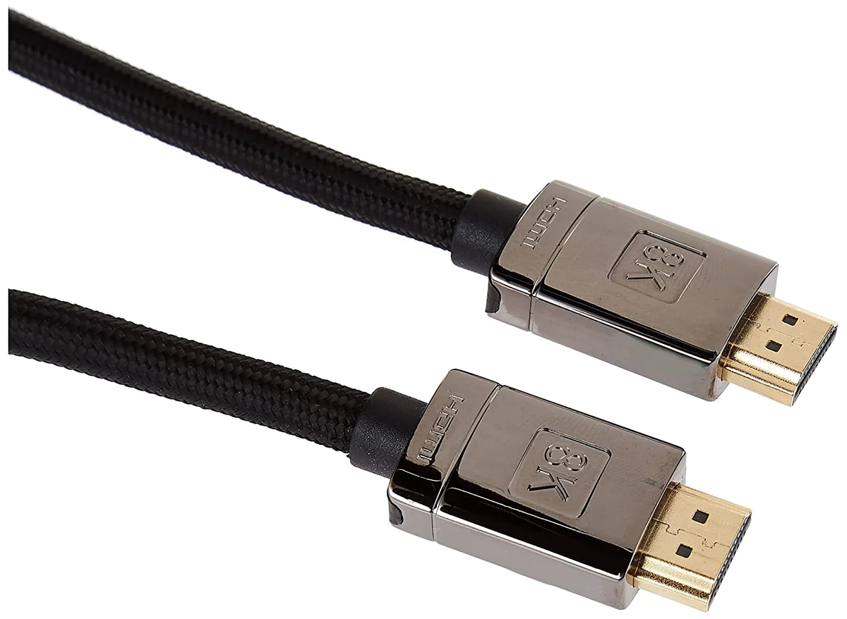 Câble HDMI 2.0 4K 60Hz HDR 18 Gbps - 1 mètre - Noir