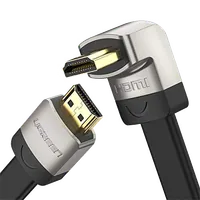 Câble HDMI 2.0 4K 60Hz HDR 18 Gbps - 1 mètre - Noir - 2