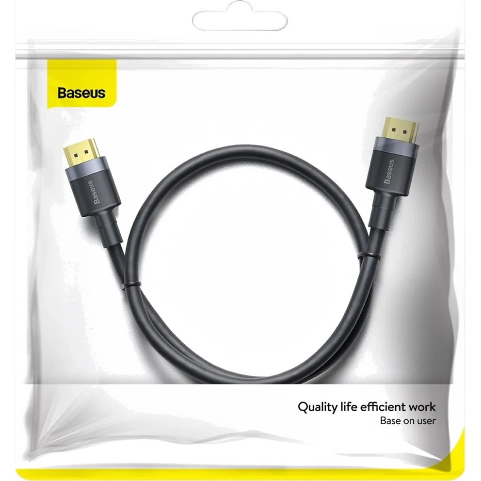 Câble HDMI 2.0 Baseus Cafule 1m - 4K/60Hz, 18Gb/s