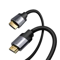 Câble HDMI 2.0 Baseus 2m - Noir, Tressage Nylon - 4K@60Hz - 2