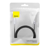 Câble HDMI 2.0 Baseus 2m - Noir, Tressage Nylon - 4K@60Hz - 3