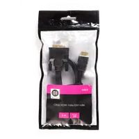 Câble HDMI vers DVI-D Mâle/Mâle 2m - Noir