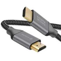 Câble HDMI 2.1 Tressé Nylon 1m - Compatible 8K Ultra HD - 2
