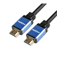Câble HDMI 2.0 Ultra Fin 1.5m Noir - Haute Vitesse avec Ethernet - 1