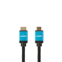 Câble HDMI 2.1 Tressé Nylon 5m - Noir - Compatible 8K/60Hz - 1