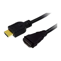 Câble HDMI 2.0 avec Ethernet LogiLink CH0062 - 2m - Noir - 2