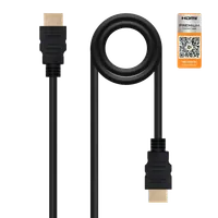 Nanocable HDMI V2.0, 3m câble HDMI HDMI Type A (Standard) Noir - 1