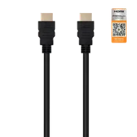 Nanocable HDMI V2.0, 3m câble HDMI HDMI Type A (Standard) Noir - 2